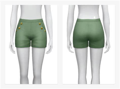 Anne Shorts: A Sims 4 CC Bottom