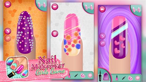 Nail Makeover Girls Game: Virtual beauty salon - Nail polish decoration game by Vladimir Mitic