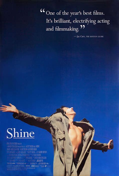 Shine 1996 U.S. One Sheet Poster - Posteritati Movie Poster Gallery