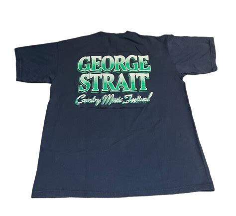 VTG 90s George Straight Country Music Festival Shirt … - Gem