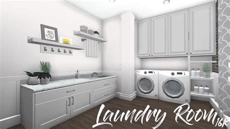 Bloxburg Laundry Rooms Yahoo Image Search Results | 1000 | Tiny house layout, Bedroom house ...