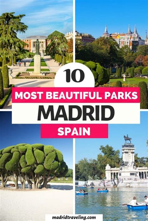 ≫ TOP 10 Parks in Madrid Spain (+ Free Map)