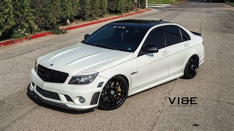 Mercedes-Benz C63 AMG W204 White HRE FF04 Wheel | Wheel Front