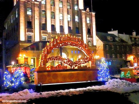 Old Quebec's German Christmas Market