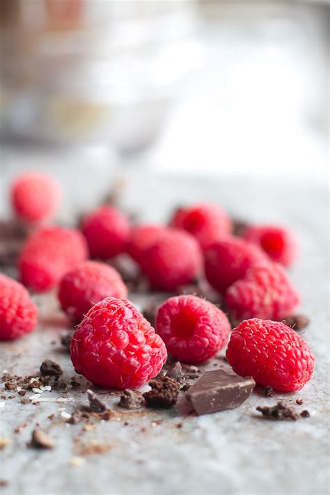 Dark Chocolate Raspberry Breakfast Bake | running with spoons