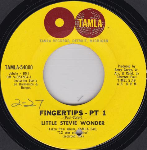 Little Stevie Wonder* - Fingertips (1963, Monarch, Vinyl) | Discogs