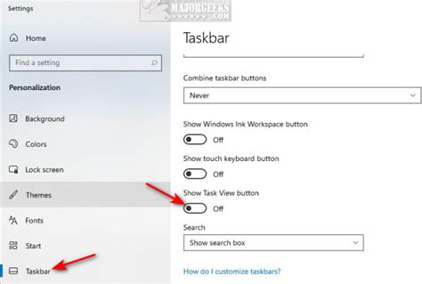 How to Show or Hide Task View Button in Windows 10 & 11 - MajorGeeks