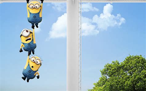 HD wallpaper: Three Minions, Despicable Me Kevin, Stuart, and Bob illustration | Wallpaper Flare