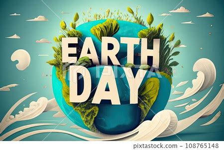 2024 Earth Day theme Concept - Stock Illustration [108765148] - PIXTA