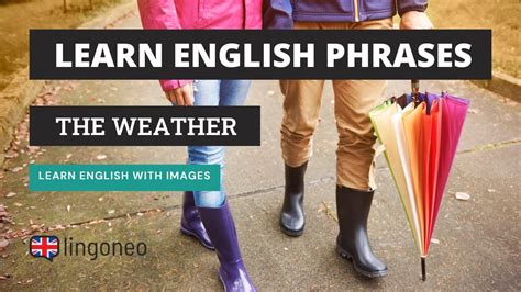 Talk about the Weather in English - Essential Phrases - Learn English ...