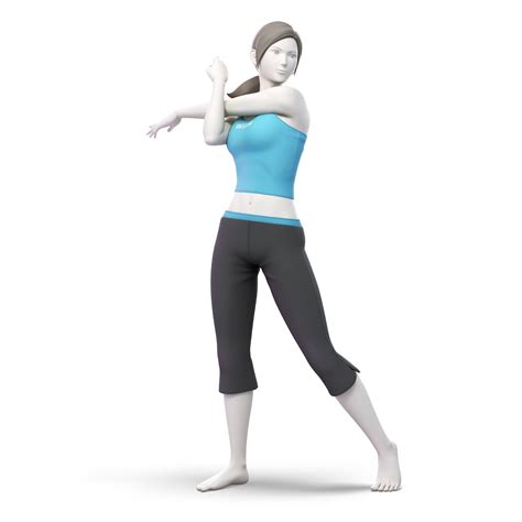 Wii Fit Trainer from Super Smash Bros. Ultimate!!! | Wii fit, Super smash bros, Smash bros