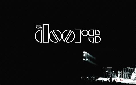 Wallpaper : monochrome, text, logo, graphic design, brand, The Doors, background, darkness, fan ...