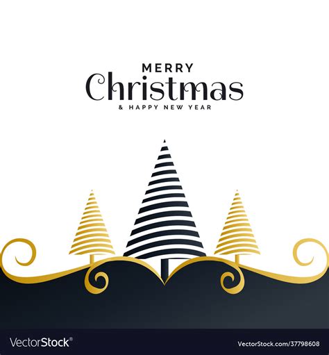 Creative christmas festival greeting background Vector Image