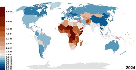 List of countries by total fertility rate - Wikipedia