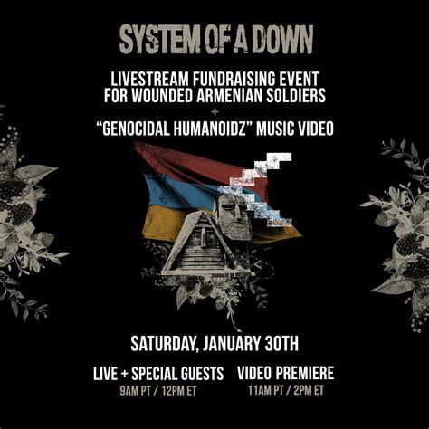 System of a Down to premiere new single during live stream fundraiser | Alan Cross