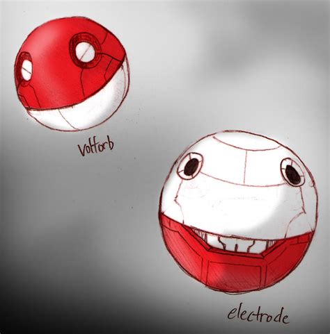 Voltorb and Electrode by RtRadke on DeviantArt