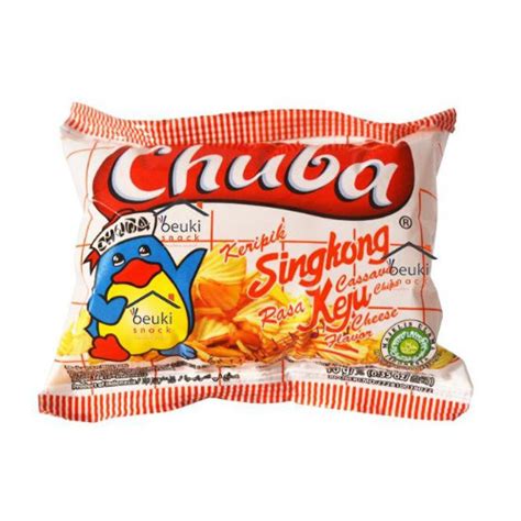 Chuba Keripik Singkong Keju (5x20x14gr)