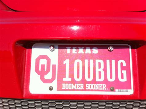 17 Best images about Sooner Plates on Pinterest | Virginia, Cars and Montana