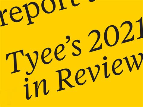 Welcome to the Tyee's 2021 Impact Report | The Tyee