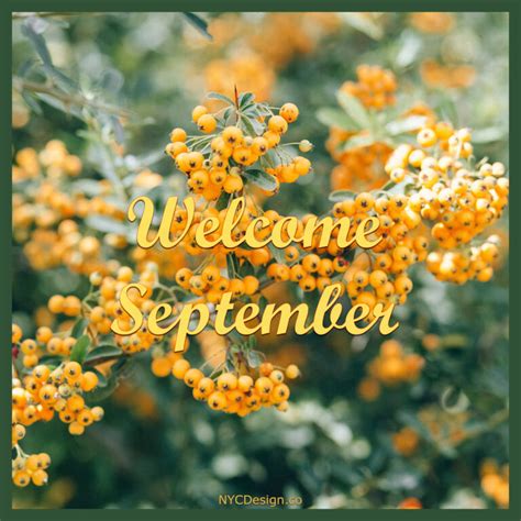 Welcome September Images for Instagram and Facebook – NYCDesign.co ...