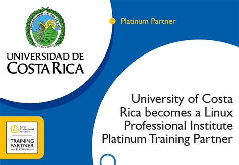 University of Costa Rica becomes a Platinum Training Partner - Linux ...