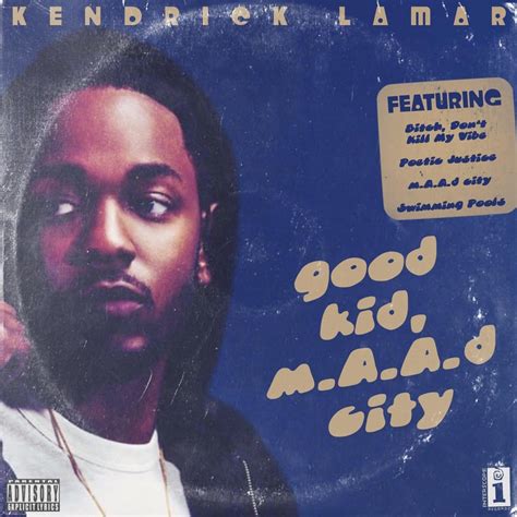 Kendrick Lamar - good kid, m.A.A.d city [1500x1500] : freshalbumart