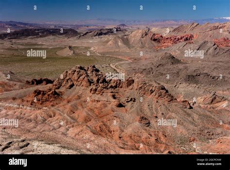 Desert landscape near Las Vegas, USA Stock Photo - Alamy