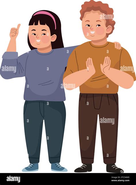 down syndrome people Stock Vector Image & Art - Alamy