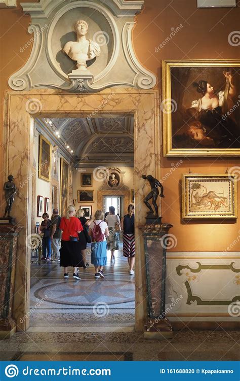 The Palazzo Corsini or National Gallery of Antique Art in Rome, Italy ...