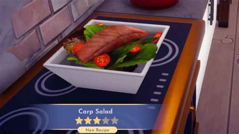 How to make Carp Salad in Disney Dreamlight Valley - Pro Game Guides