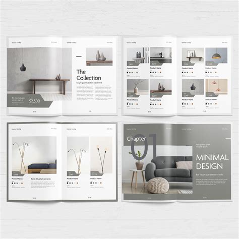 InDesign Catalog Layout Templates :: Behance