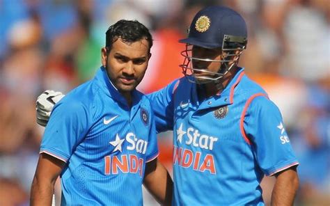 MS Dhoni reveals what prompted him to try Rohit Sharma as an opener