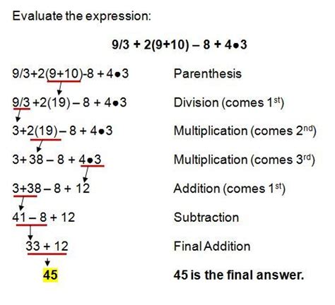 Order of Operations | Order of operations, Numerical expression ...