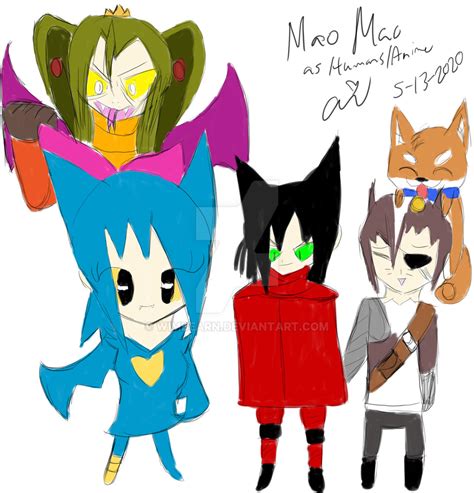 Mao Mao characters as anime! by wimbearn on DeviantArt