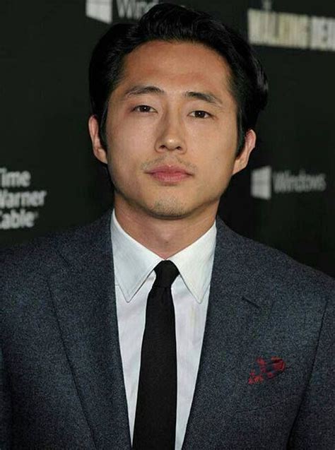 Steven Yeun | (TWD) "Glenn Rhee" Steven Yeun (AMC) | Pinterest | Steven ...