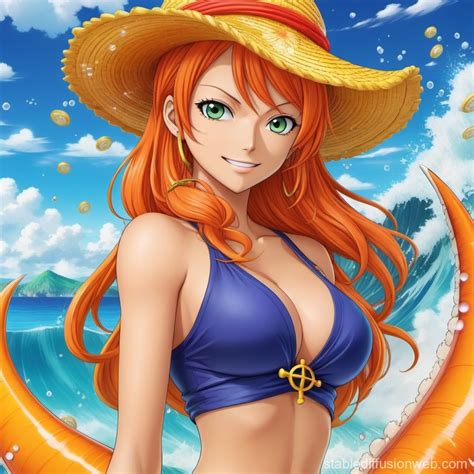 nami one piece character Prompts | Stable Diffusion Online