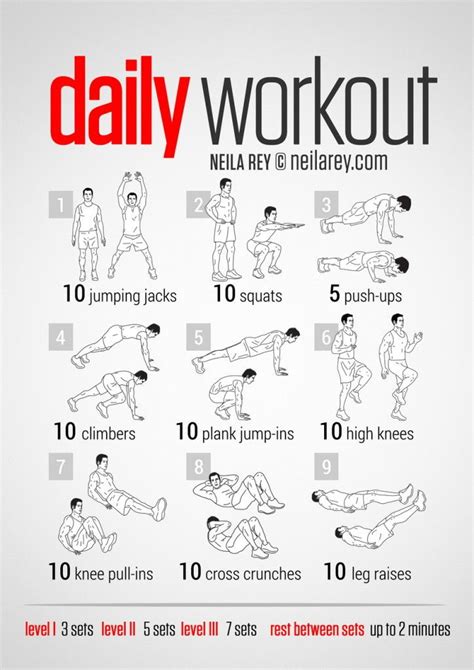 Workout of the Week - The "Daily" Workout - A Less Toxic Life | Workout plan for beginners, Easy ...