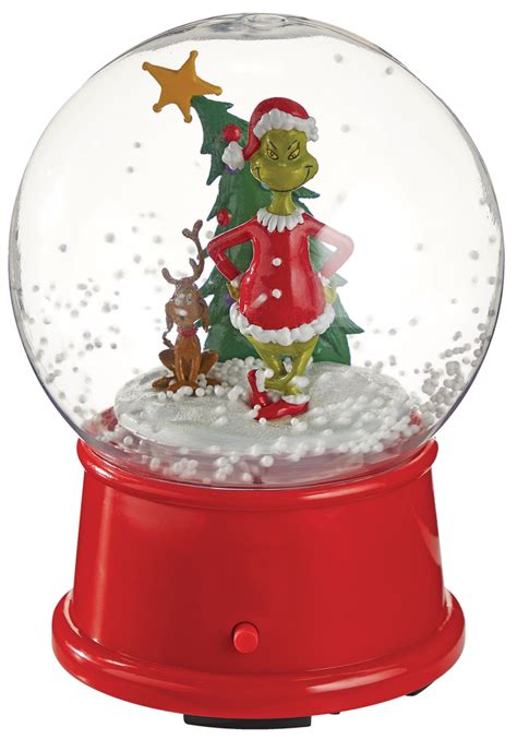 Gemmy Battery-operated Grinch Snow Globe | Canadian Tire