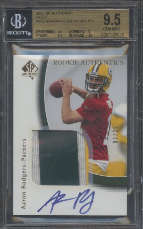 5 Amazing Aaron Rodgers Autograph Football Card Investments - Cardboard ...