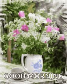 Good Morning Flowers GIFs | Tenor