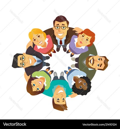 Business team - cartoon people character isolated Vector Image