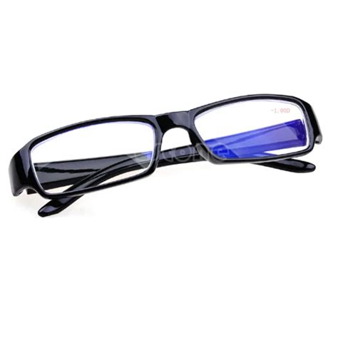 Hot Black Eyeglass Frames Myopia Glasses 1 1.5 2 2.5 3 3.5 4 4.5 5.5 6 ...