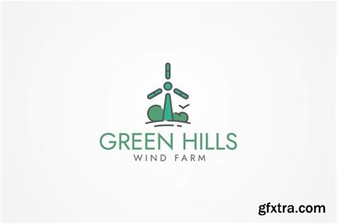 Wind Farm Logo Template » GFxtra