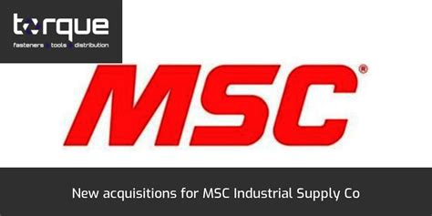 New acquisitions for MSC Industrial Supply Co