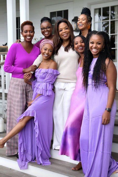 Social media reacts to actress Nomzamo Mbatha spending Christmas with Oprah Winfrey - Mbare Times