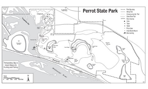 Perrot State Park Map - Perrot State Park WI USA • mappery