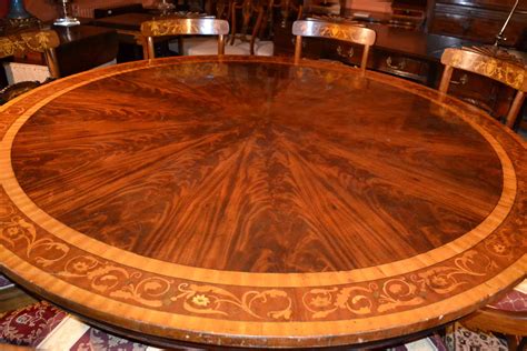 Regent Antiques - Dining tables and chairs - Tables - Vintage English Inlaid Dining Table 6ft ...