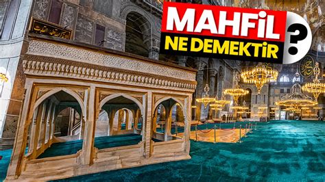 Mahfil ne demektir? - Diyanet Haber