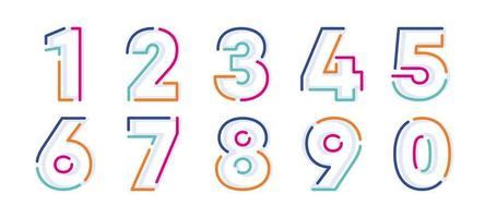 Number 1 Font Styles