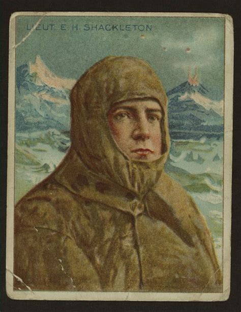 Lieut. E.H. Shackleton. | New york public library, Exploring adventure, Early explorers